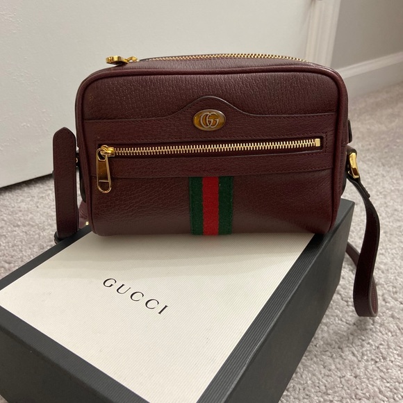 Gucci Handbags - Gucci Ophidia Mini Crossbody